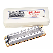 HOHNER M1896086 Armónica Marine Band Classic Diatónica 20V Madera G