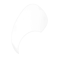 HOSCO - JAPAN F-4001w Pickguard gota para clásica o acústica blanco