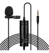 HUGEL Ly-m1 Microfono corbatero con bateria cable ficha 3.5