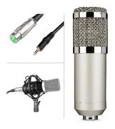 HUGEL Cm800sl Micrófono condenser cable xlr-3.5 st antipop soporte