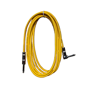 HUGEL 199-810-006 Cable Plug Plug 3 Mts Ficha Angular Amarillo Engomado