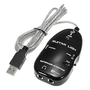 HUGEL M201 Interface audio Usb pc guitarra bajo entrada auriculares