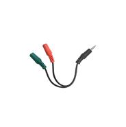 JAHRO 3704 Cable dc para auricular + microfono a 3.5 4 polos 15 cm - $ 4.491