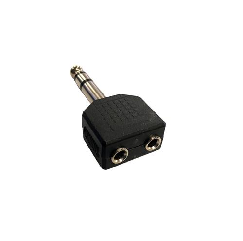 JAHRO 2016 Ficha plug 6,5 stereo a 2 jack 3,5 stereo - $ 1.359