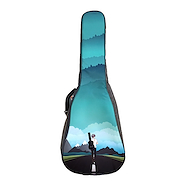 JINCHUAN B-1923c Funda para guitarra clásica acolchada polyester estampada