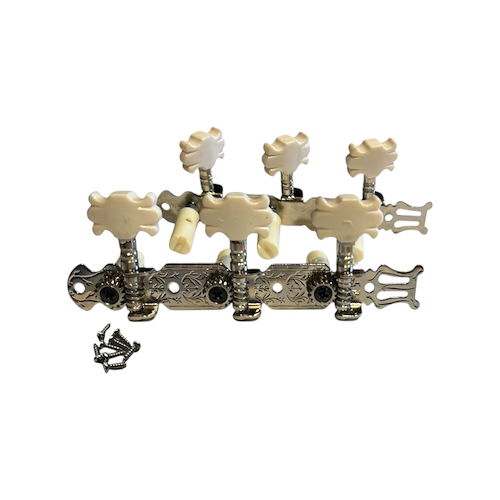 JINCHUAN Cl-004 Clavijero Para Guitarra Clásica 35 Mm Cromado Con Tornillos - $ 12.000