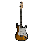 KANSAS Eg-p152ts Guitarra eléctrica tipo strato diapasón rosewood