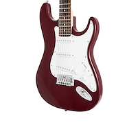 KANSAS Eg-p15wr Guitarra eléctrica tipo strato diapasón rosewood