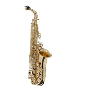 KNIGHT Jbas-200 Saxo alto Eb llave de F# gold laqueado con estuche