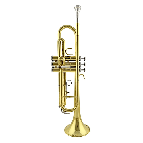 KNIGHT Jbtr-300 Trompeta en Bb yellow brass laqueado estuche - $ 331.200