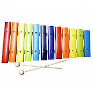 KNIGHT Jb2015-2 Xilofón de madera multicolor 12 notas diatónico