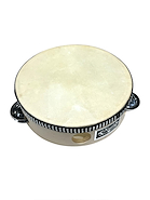 KNIGHT Jb906h Pandero de madera 15 cm con parche 8 sonajas