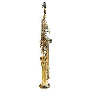 KNIGHT Jbsst-400 Saxo soprano Bb llave de F# yellow brass laquedao estuche