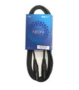 KWC 121 neon Cable xlr canon canon 3 mts