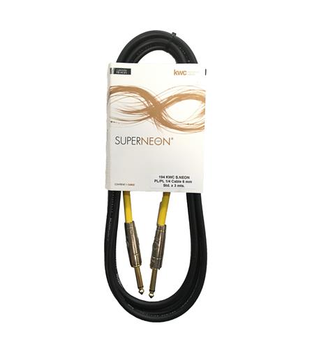 KWC 194 super neon Cable plug plug macho mono ergonómico 3 mts - $ 21.600