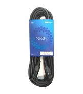 KWC 122 neon Cable xlr canon canon 9 mts