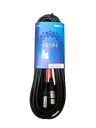 KWC 123 neon Cable xlr canon canon 12 mts