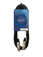 KWC 120 neon Cable xlr canon canon 6 mts