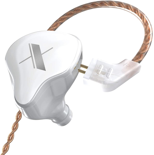 KZ Edx-wh Auricular in-ear intraural monitor de 2 vías blanco - $ 32.200