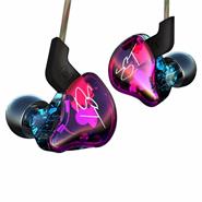 KZ Zst-pro pp Auricular in-ear intraural monitor de 2 vías púrpura