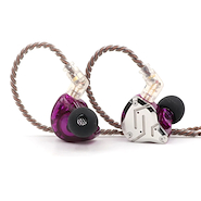 KZ Zs10 Pro Pp Auricular In-Ear Intraural Monitor 4 Vias+1 Drive Púrpura