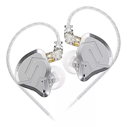 KZ Zsn-pro-2-silver Auricular in-ear intraural monitor 2 vías híbrido silver
