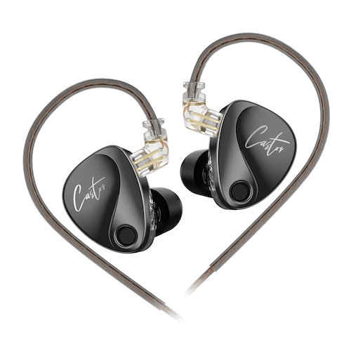 KZ Castor Auricular In-Ear Intraural Monitor 2 Vías Switch Afinacion - $ 56.000