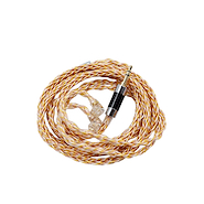 KZ 90-7 Cable Tipo C Gold Silver Libre De Oxigeno Para In-Ear