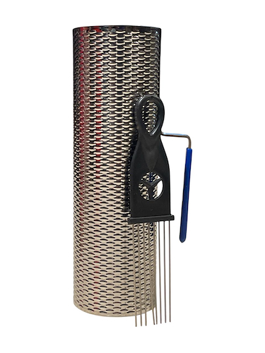 LATIN CUSTOM Lc38-2 Guiro Metálico Chico Con Raspador - $ 44.000