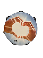 LATIN CUSTOM Lc20r-M2 Pandero Parche Manos De 20 Cm