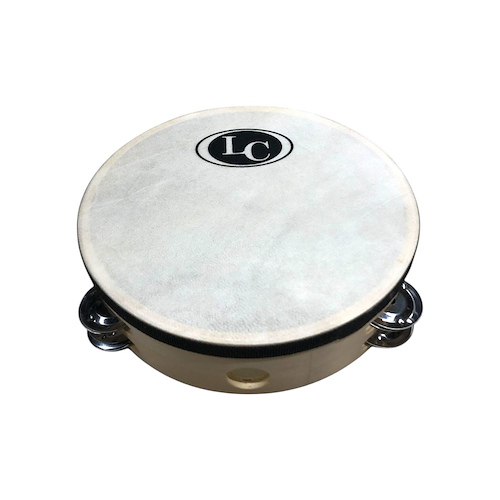 LATIN CUSTOM Lcppr20 Pandereta 20Cm Con Parche 24 Sonajas - $ 20.000