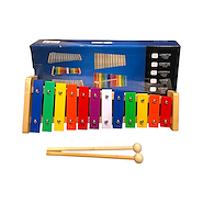 LATIN CUSTOM Lcmet12c Metalofon 12 Notas De Color