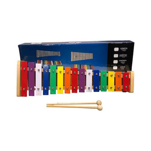 LATIN CUSTOM Lcmet15c Metalofon 15 Notas De Color - $ 42.000