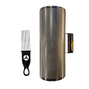 LAZER Drws-16 Guiro metálico tipo lp 13x5 con peine