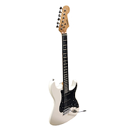 LEONARD Le362wh Guitarra electrica stratocaster 3 mic single