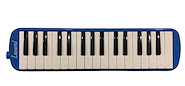 LEONARD M32abl Melódica a piano 32 notas con funda color azul