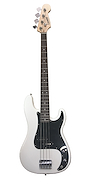 LEONARD Lb252wh Bajo eléctrico 4 cuerdas precision blanco