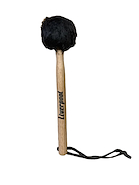 LIVERPOOL Mc 48p Mazo de madera forrado para bombo 30cm negro