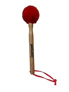 LIVERPOOL Mc 49v Mazo de madera forrado para bombo 34.5cm rojo