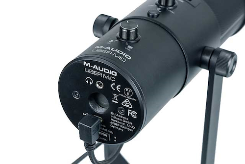 M-AUDIO Uber mic Micrófono condenser multipatron Usb Oferta