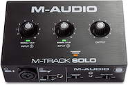 M-AUDIO M-track soloII Placa de audio usb 2 canales para mac y pc - $ 93.100