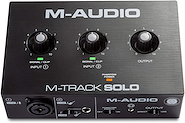 M-AUDIO M-track soloII Placa de audio usb 2 canales para mac y pc - $ 107.900