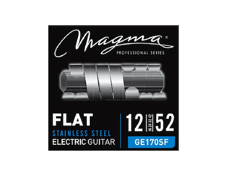 MAGMA Ge170sf Encordado para guitarra eléctrica flat 012-052 - $ 26.100