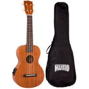 MAHALO Mj2vttbr Ukelele concierto electroacústico afinador funda aquila