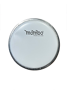 MAMBO Ldh-wh Parche blanco liso 6