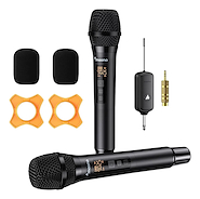 MAONO Wm760 A2 Micrófono Inalámbrico Mano Doble Uhf Oferta!