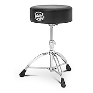 MAPEX T-570A Banqueta Circular Cuerina Pata Doble Reforzada Regulable