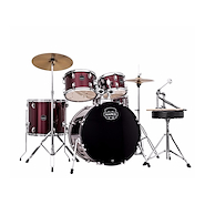 MAPEX Pdg5245tdr Bateria prodigy 5 cuerpos 22" con fierros banqueta
