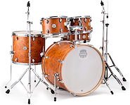 MAPEX St-5295fic Bateria storm 5 cuerpos camphor wood grain fierros - $ 1.330.600