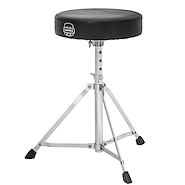 MAPEX T-400 Banqueta Storm circular cuerina pata simple regulable